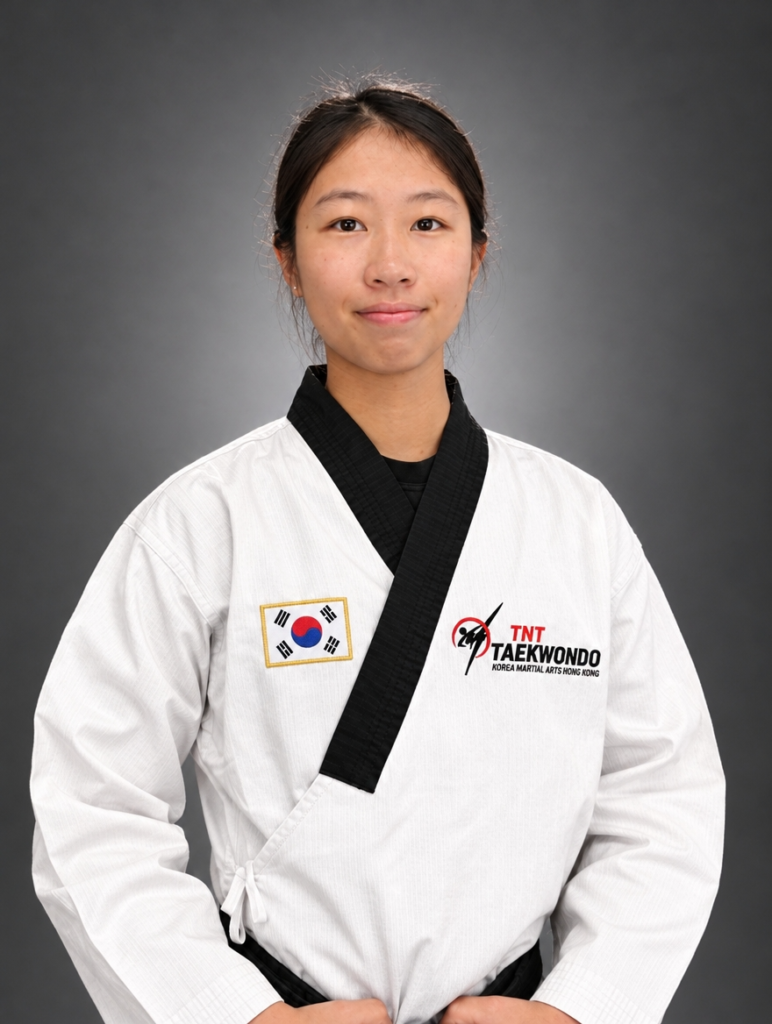 Master Victoria, instructor at TNT Taekwondo HK in Wan Chai